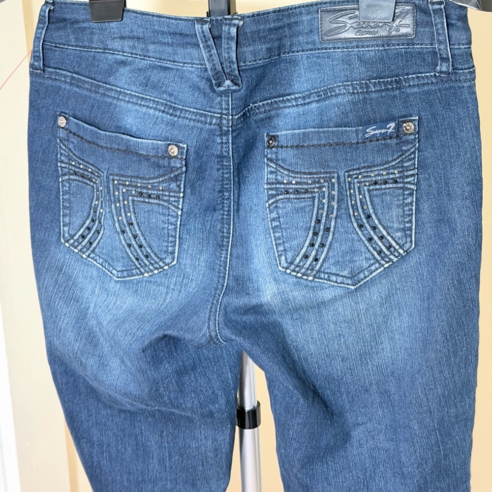 Seven7 embellished skinny jeans - Picture 5 of 7